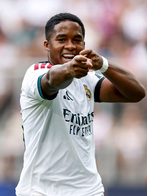 Endrick đang được Mourinho tạo điều kiện ghi dấu ấn - Ảnh: @realmadrid