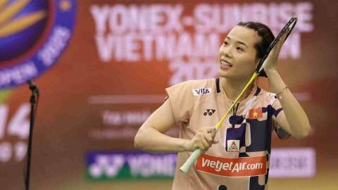 Nguyễn Thùy Linh vừa được cộng 5.950 điểm thưởng trên bảng xếp hạng BWF