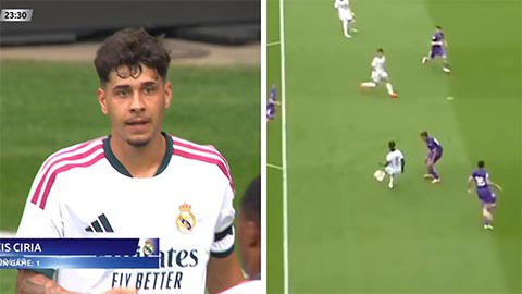 Anh ghi bàn trong trận giao hữu với Fiorentina