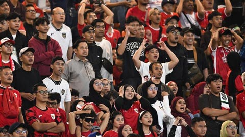 Vé xem trận Indonesia và Việt Nam đã bán hết sạch