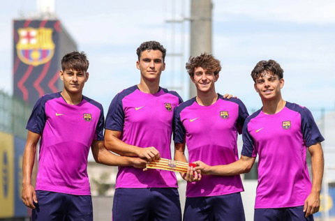 Những cầu thủ trẻ của Barca sẽ tập luyện với giáo án như của đội một