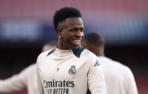 Vinicius muốn được hưởng quyền khai thác hình ảnh tương tự Mbappe