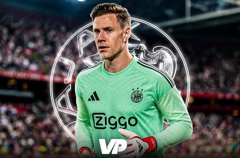 Barca không tiết kiệm được bao nhiêu tiền lương khi để Ter Stegen tới Ajax. Ảnh: Voetbal Primeur