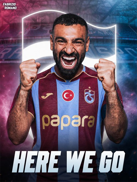 Salah quyết định chọn khoác áo Trabzonspor