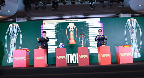 Bốc thăm Cúp Quốc gia 2026/27 - Ảnh: Đức Cường