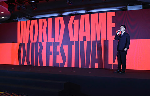 Slogan mang tên World Game, Our Festival - Ảnh: Đức Cường