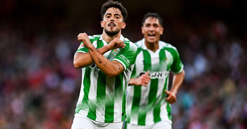 Real Betis đã có chiến thắng xứng đáng