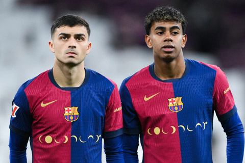 Nếu đến Barca, Rodri sẽ có nhiều đồng đội ở tuyển Tây Ban Nha như Pedri hay Yamal