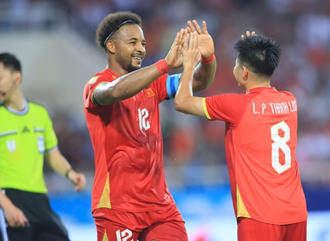 ĐT Việt Nam đứng nhất bảng A AFF Cup 2026 - Ảnh: Đức Cường 