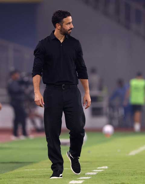 Ruben Amorim đã không thắng cả 3 trận giao hữu trước mùa giải với AC Milan - Ảnh: @TouchlineX