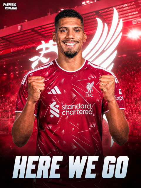 Ronald Araujo đã chọn Liverpool là bến đỗ hè này