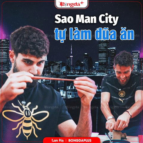  Josko Gvardiol và Mateo Kovacic hào hứng làm đũa ăn