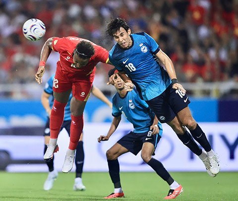 Singapore chính là hiện tượng của AFF Cup 2026 - Ảnh: Đức Cường