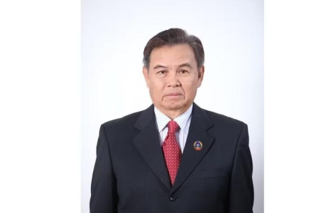 Đồng chí Saysomphone Phomvihane, Ủy viên Bộ Chính trị Trung ương Đảng, Chủ tịch Quốc hội nước Cộng hòa Dân chủ Nhân dân Lào. (Ảnh: TTXVN)
