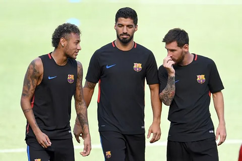 MSN từng là tam tấu tấn công khét tiếng nhất châu Âu