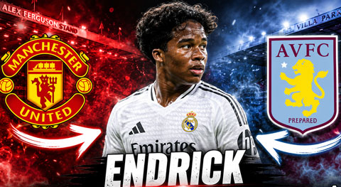 Endrick được cả MU và Aston Villa quan tâm