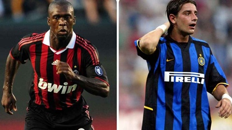 Clarence Seedorf đã giành được hai chức vô địch Serie A và hai chức vô địch Champions League cùng Milan. Francesco Coco thì không mấy thành công tại Inter