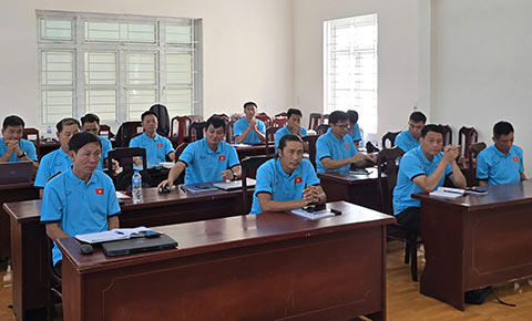 11 học viên tham gia khóa học HLV thể lực AFC cấp 2B