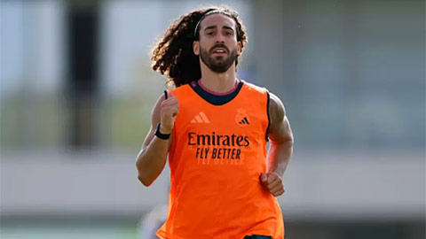 Cucurella đã hội quân tại Real Madrid và khoác áo số 3