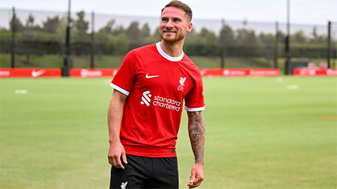 Mac Allister mới trở lại hội quân tại Liverpool
