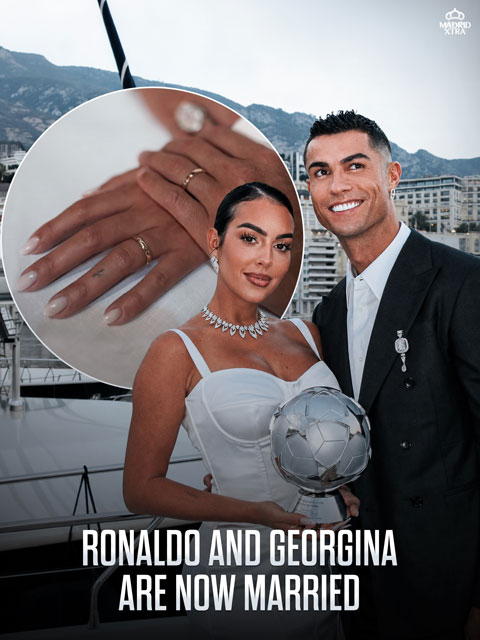 Ronaldo và Georgina đăng ảnh nhẫn cưới, ngầm xác định sắp kết hôn - Ảnh: madridxtra