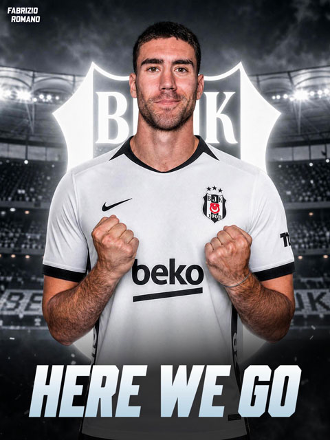 Vlahovic đạt thỏa thuận gia nhập Besiktas - Ảnh: Fabrizio Romano