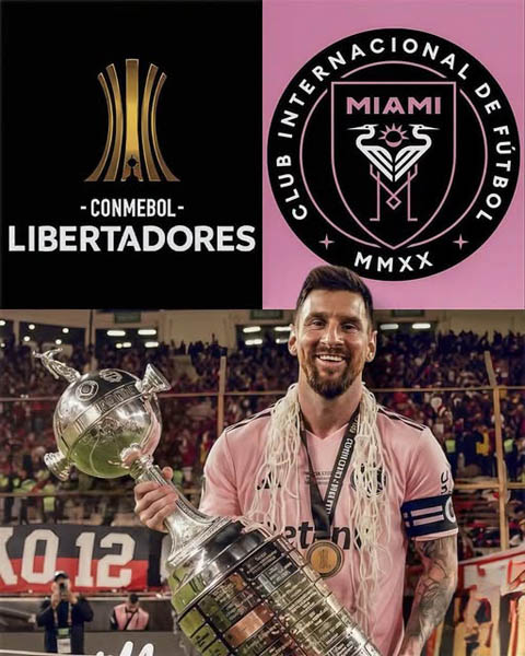 Inter Miami có thể được mời dự Copa Libertadores 2027