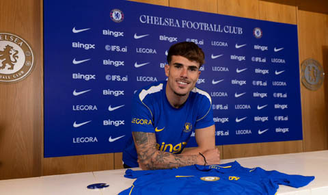 Pep Chavarria trong màu áo Chelsea