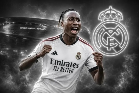 Tân binh Yan Diomande của Real Madrid mang hai bộ mặt tương phản. Ảnh: Marca