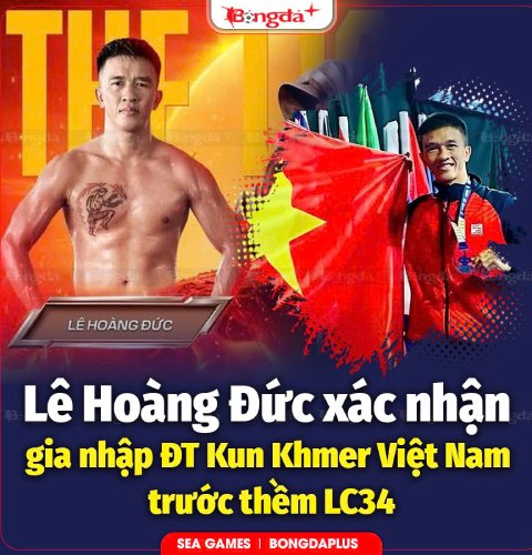 Kinh nghiệm và bản lĩnh của Lê Hoàng Đức rất cần cho tuyển Kun Khmer Việt Nam