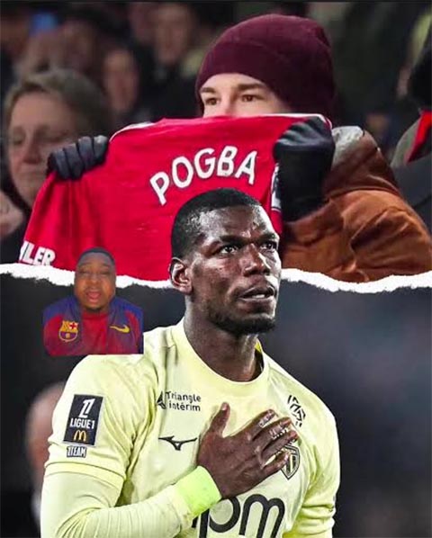 Khoảnh khắc xúc động trong trận gặp Rennes, nhưng cơ thể Pogba không còn lắng nghe sự chỉ huy của bộ não