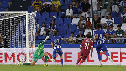 Brahim Diaz ghi bàn duy nhất của trận đấu