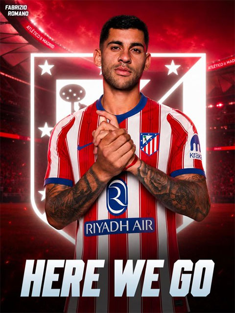 Romero gia nhập Atletico
