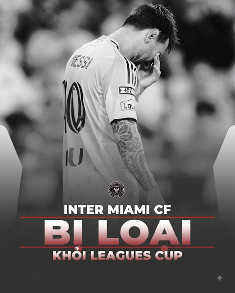 Inter Miami và Messi đã chính thức dừng chân tại Leagues Cup 2026 - Ảnh: 365scores
