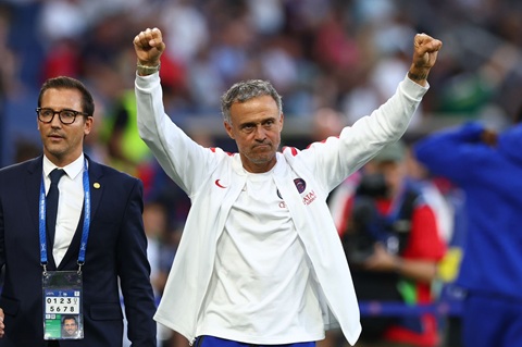 Luis Enrique đã có tổng cộng 13 danh hiệu cùng PSG