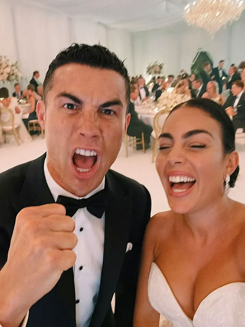 Ronaldo vừa kết hôn bí mật