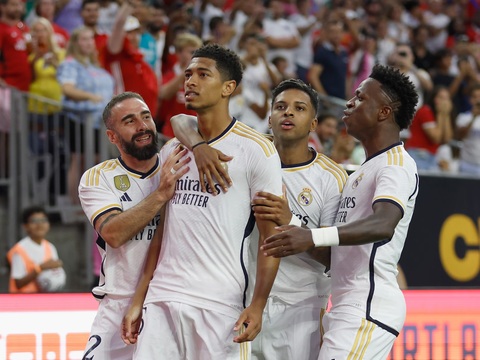 Bellingham từng tỏa sáng ở mùa đầu tiên tại Real Madrid, khi được đá gần khung thành. Ảnh: Independent