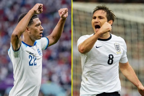 HLV Mourinho nhìn thấy ở Bellingham những phẩm chất tương đồng với Frank Lampard. Ảnh: TalkSport