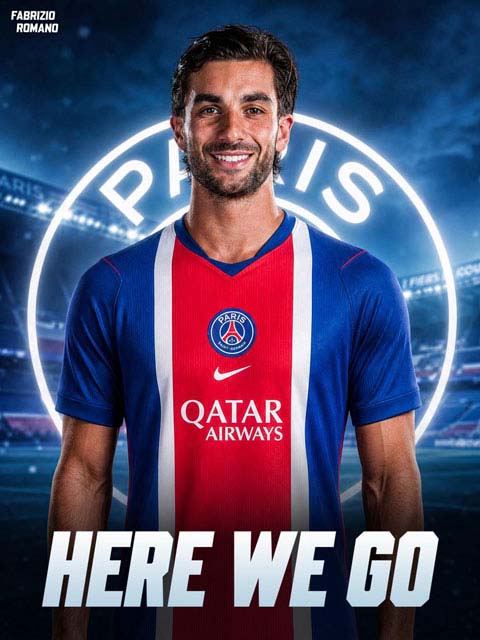 Sau khi hoàn tất buổi kiểm tra y tế tại PSG, Ferran Torres ký hợp đồng 5 năm với PSG. Ảnh: Fabrizio Romano.