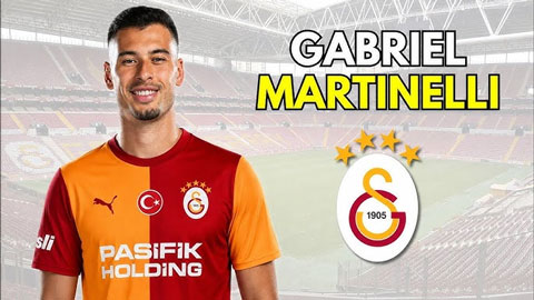 Martinelli đang được Galatasaray theo sát