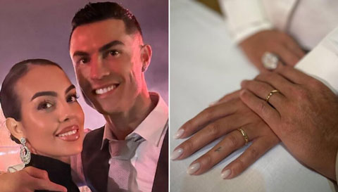 Ronaldo đã kết hôn bí mật