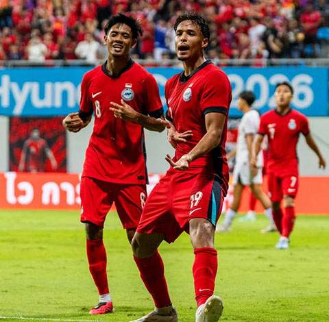 ĐT Singapore đang là hiện tượng tại AFF Cup 2026 - Ảnh: ESPN