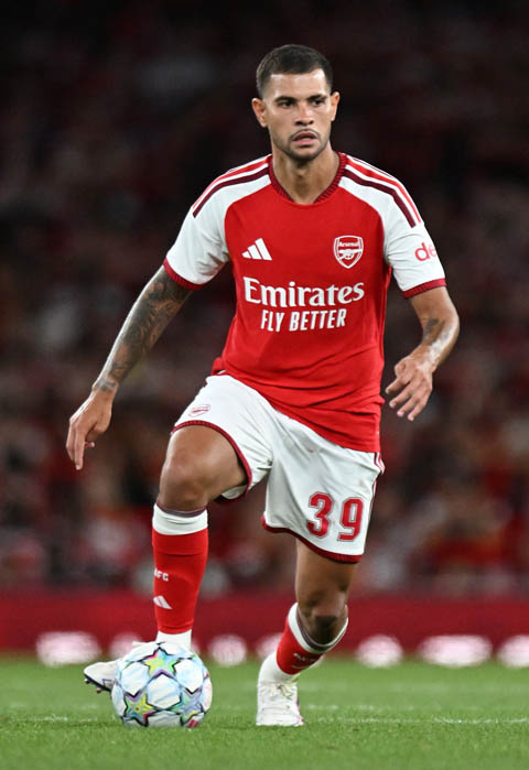 CĐV đang háo hức chờ Bruno Guimaraes cùng Arsenal đánh bại Man City - Ảnh: @brunoog97