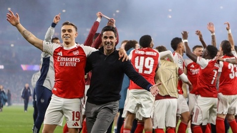 Với Arteta, lối chơi của Pháo thủ ngày càng ổn định ở đẳng cấp cao