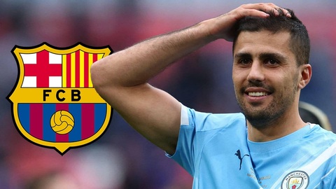 Barca đang rất gần với việc chiêu mộ thành công tiền vệ Rodri từ Man City