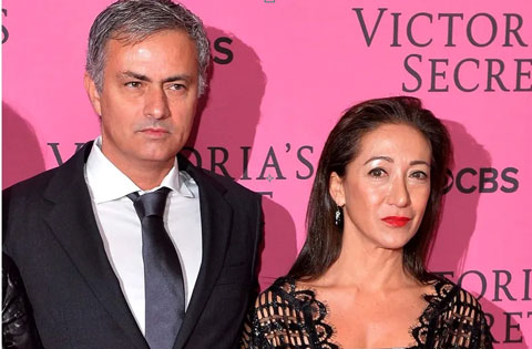 Jose Mourinho và bà vợ Matilde 