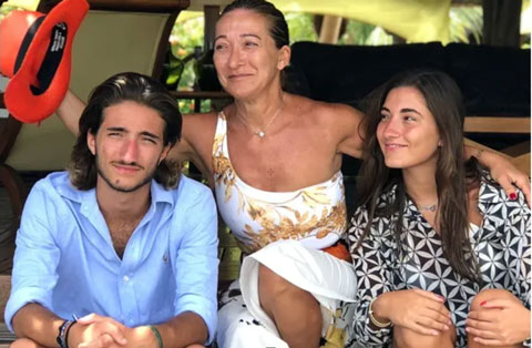 Matilde và các con thường xuyên sống xa Mourinho