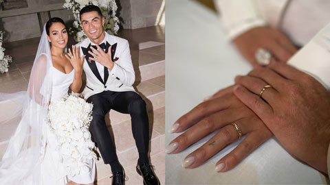 Georgina và Ronaldo đã tổ chức đám cưới bí mật