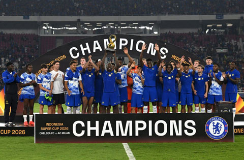 Chelsea vô địch Indonesia Super Cup 2026 - Ảnh: Chelsea FC