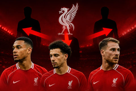 Liverpool có thể phải bán một vài cầu thủ như (trái sang) Gakpo, Jones hay Mac Allister nếu muốn mua thêm người